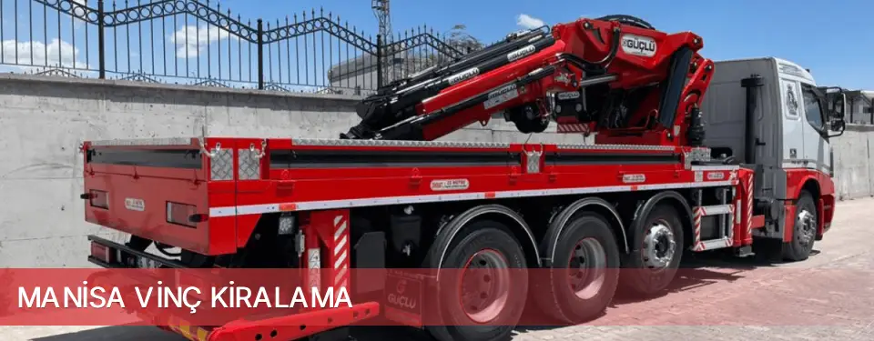 Manisa İli Vinç Kiralama